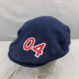 2004 USA Olympics Beret Cap Hat By Roots Size L/XL Blue